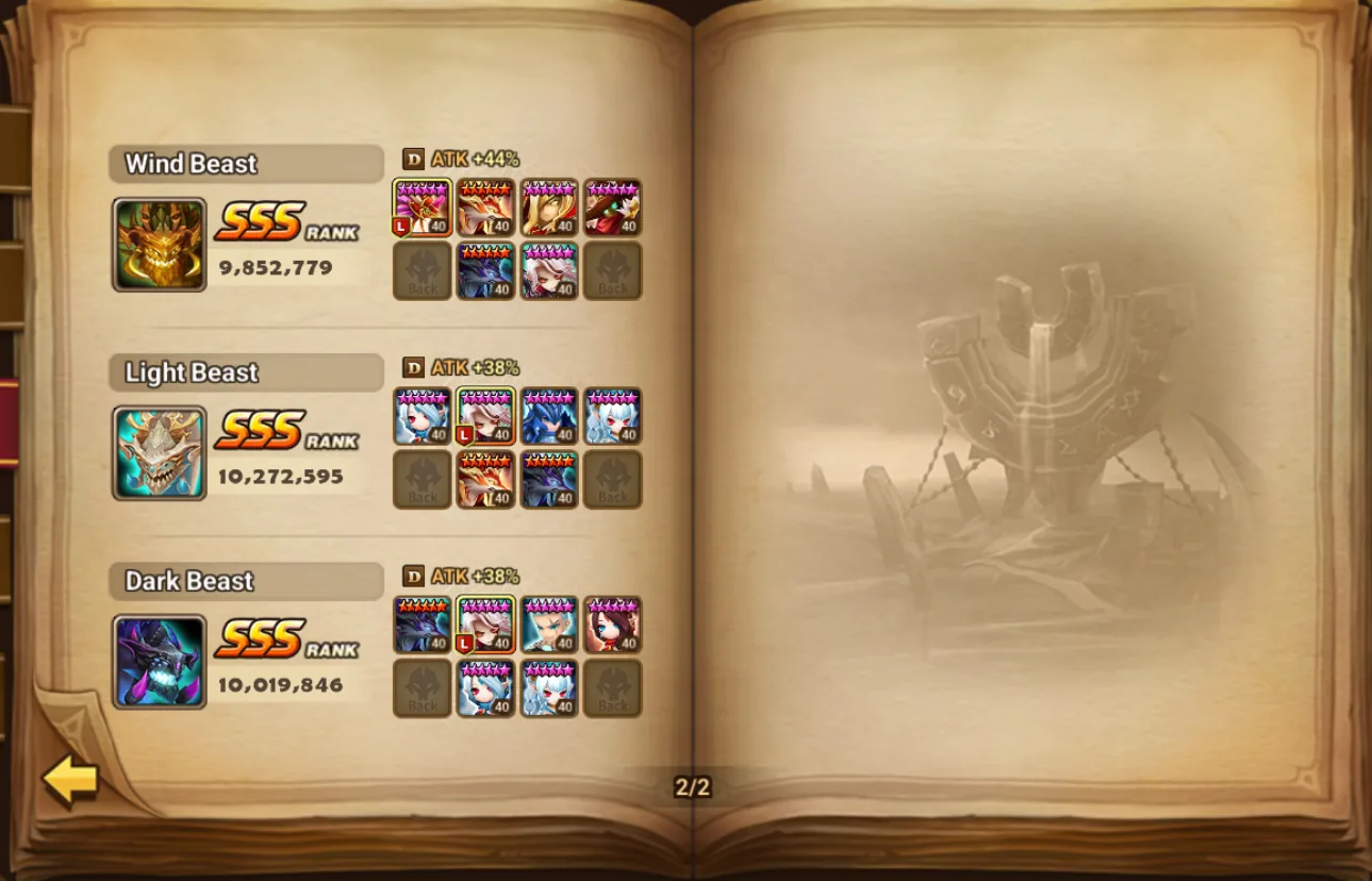 16× LD5 (Asima, Craka, Son Zhang Lao, Giana, Nyx, Tian Lang, Beelzebub, Arella, 51LV3R, Miruel&Graciah, Isis, Artamiel, Dark Nezuko, Dark Rick, Destiny, Xiana) screenshot 16