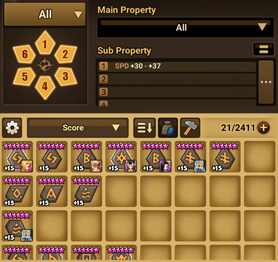 16× LD5 (Asima, Craka, Son Zhang Lao, Giana, Nyx, Tian Lang, Beelzebub, Arella, 51LV3R, Miruel&Graciah, Isis, Artamiel, Dark Nezuko, Dark Rick, Destiny, Xiana) screenshot 20