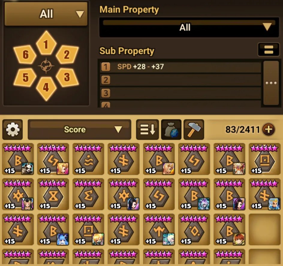 16× LD5 (Asima, Craka, Son Zhang Lao, Giana, Nyx, Tian Lang, Beelzebub, Arella, 51LV3R, Miruel&Graciah, Isis, Artamiel, Dark Nezuko, Dark Rick, Destiny, Xiana) screenshot 21