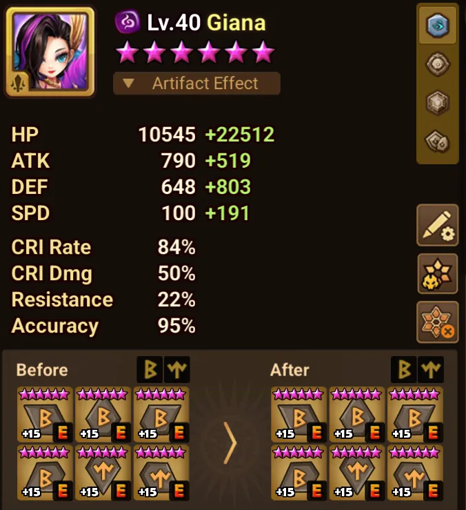 16× LD5 (Asima, Craka, Son Zhang Lao, Giana, Nyx, Tian Lang, Beelzebub, Arella, 51LV3R, Miruel&Graciah, Isis, Artamiel, Dark Nezuko, Dark Rick, Destiny, Xiana) screenshot 23