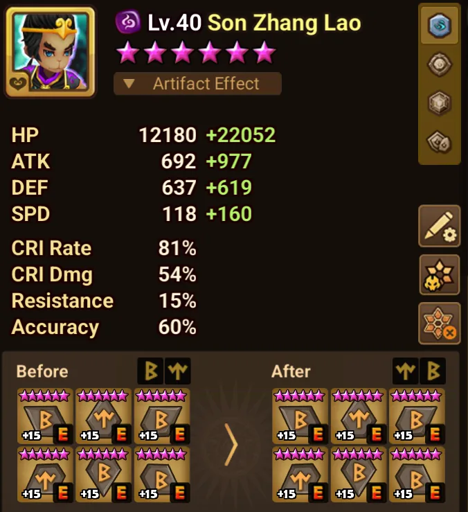 16× LD5 (Asima, Craka, Son Zhang Lao, Giana, Nyx, Tian Lang, Beelzebub, Arella, 51LV3R, Miruel&Graciah, Isis, Artamiel, Dark Nezuko, Dark Rick, Destiny, Xiana) screenshot 24