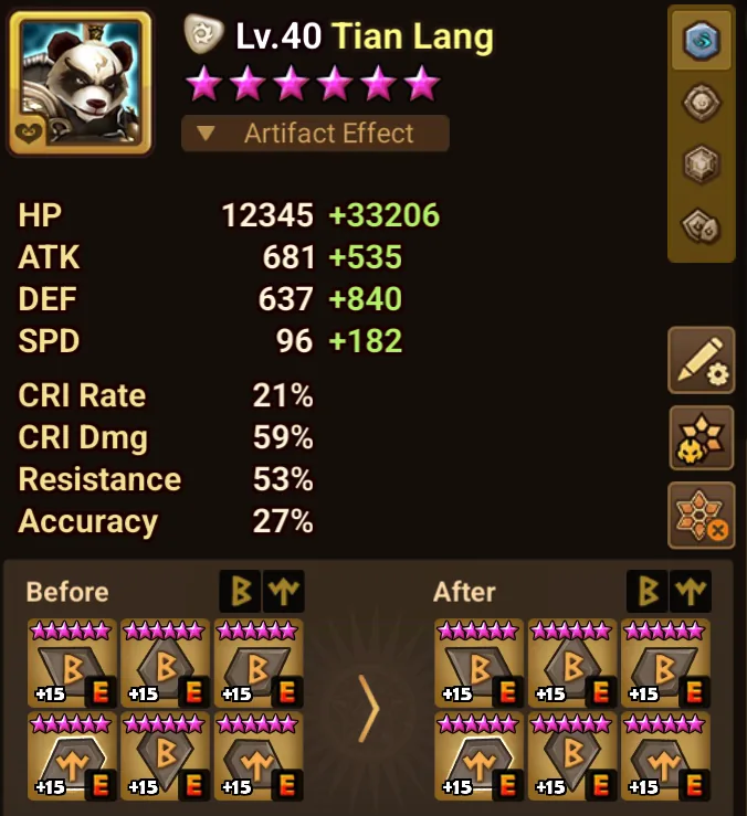 16× LD5 (Asima, Craka, Son Zhang Lao, Giana, Nyx, Tian Lang, Beelzebub, Arella, 51LV3R, Miruel&Graciah, Isis, Artamiel, Dark Nezuko, Dark Rick, Destiny, Xiana) screenshot 25