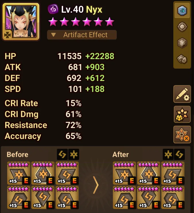 16× LD5 (Asima, Craka, Son Zhang Lao, Giana, Nyx, Tian Lang, Beelzebub, Arella, 51LV3R, Miruel&Graciah, Isis, Artamiel, Dark Nezuko, Dark Rick, Destiny, Xiana) screenshot 29
