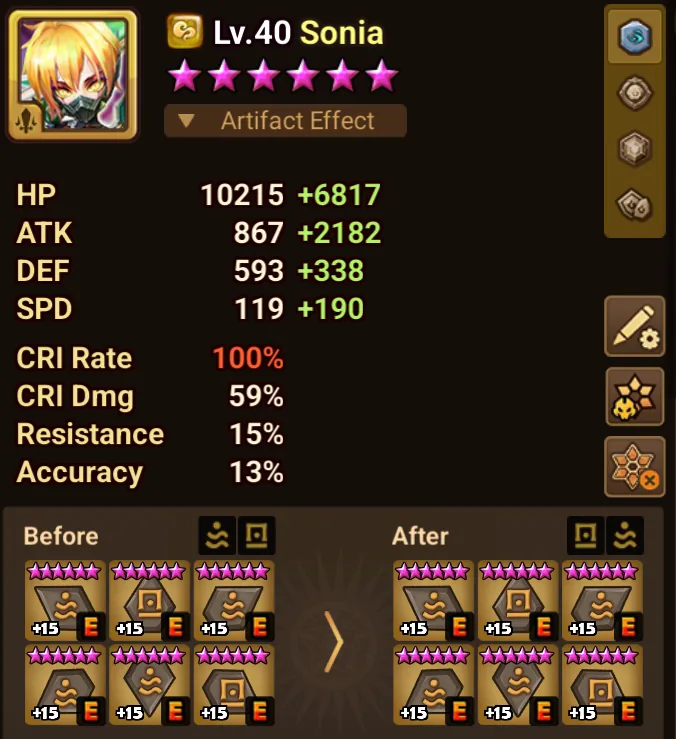 16× LD5 (Asima, Craka, Son Zhang Lao, Giana, Nyx, Tian Lang, Beelzebub, Arella, 51LV3R, Miruel&Graciah, Isis, Artamiel, Dark Nezuko, Dark Rick, Destiny, Xiana) screenshot 37