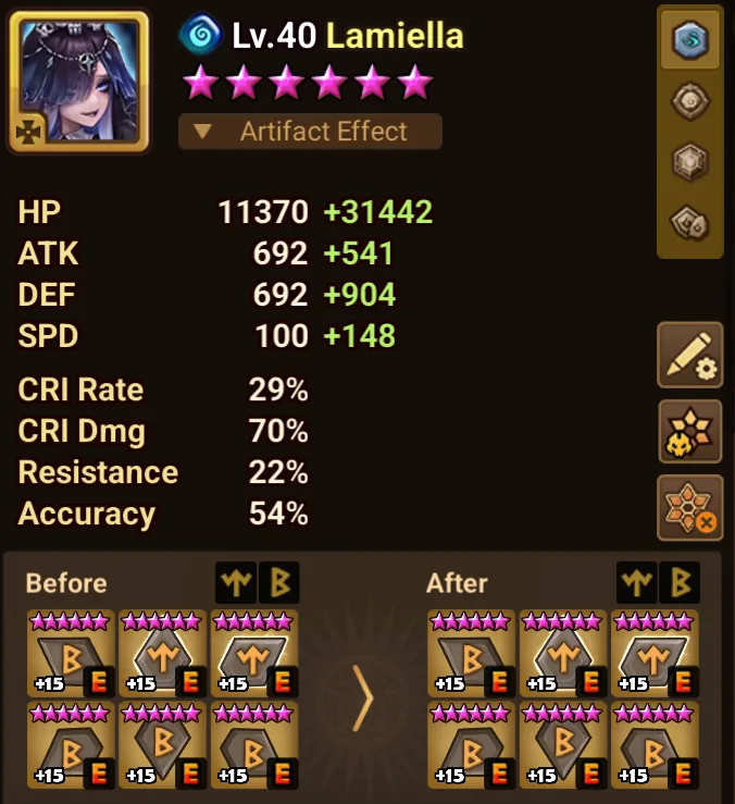 16× LD5 (Asima, Craka, Son Zhang Lao, Giana, Nyx, Tian Lang, Beelzebub, Arella, 51LV3R, Miruel&Graciah, Isis, Artamiel, Dark Nezuko, Dark Rick, Destiny, Xiana) screenshot 38