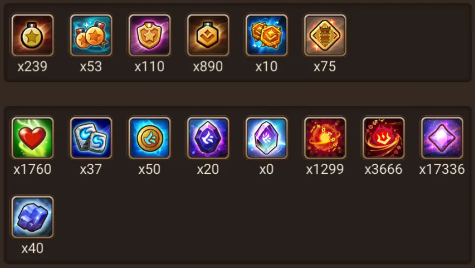 16× LD5 (Asima, Craka, Son Zhang Lao, Giana, Nyx, Tian Lang, Beelzebub, Arella, 51LV3R, Miruel&Graciah, Isis, Artamiel, Dark Nezuko, Dark Rick, Destiny, Xiana) screenshot 42