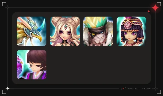 5× LD5 (Nephthys, Talisman, Eludia, Woonsa, Groa) - Image 1