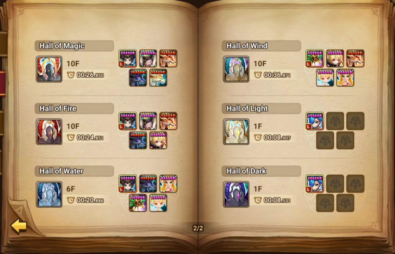 5× LD5 (Nephthys, Talisman, Eludia, Woonsa, Groa) screenshot 14