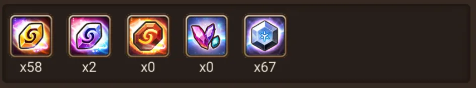 5× LD5 (Nephthys, Talisman, Eludia, Woonsa, Groa) screenshot 22