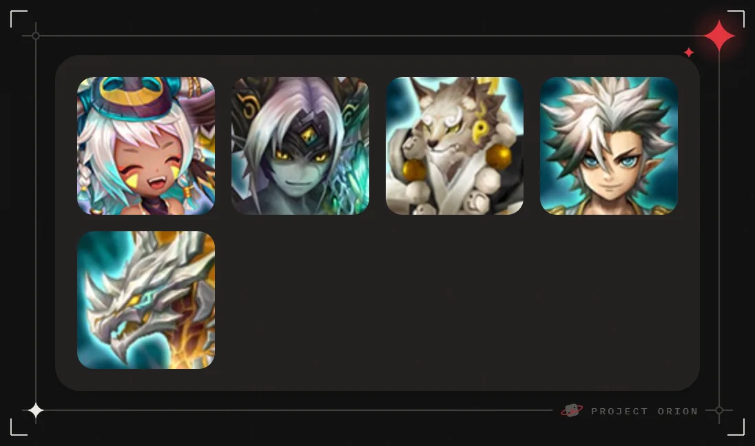 5× LD5 (Lucifer, Zerath, Light White Tiger Blade Master, Ella, Shazam) - Image 1