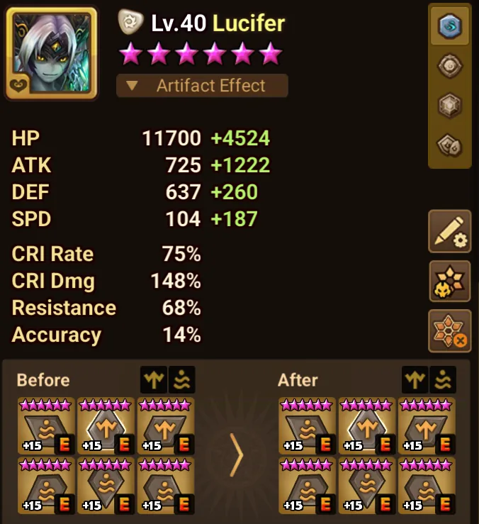 5× LD5 (Lucifer, Zerath, Light White Tiger Blade Master, Ella, Shazam) screenshot 23