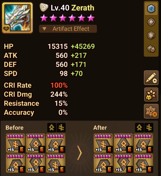 5× LD5 (Lucifer, Zerath, Light White Tiger Blade Master, Ella, Shazam) screenshot 24