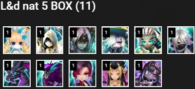 11LD5 (Lora, Nyx, Lucifer, Han, Grogen, Sylvia, Zeratu + more) - Image 1