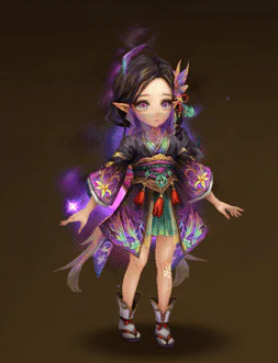 Dark Vermilion Bird Dancer - Image 1