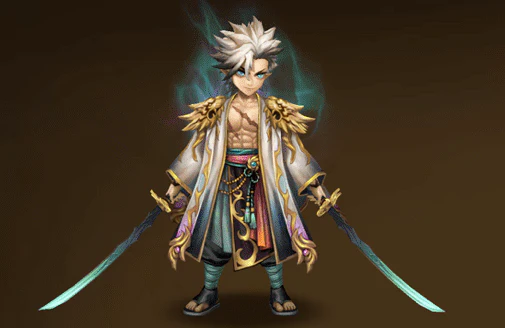 Light White Tiger Blade Master - Image 1
